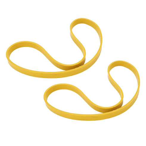 2 Pcs Rubber Band Saw Tires Yellow Wear Resistance Noise Reduction Nonslip Band Saw Tire for 10 Inch Band Saw Wheel, Band Saw Tires Replaces and B...