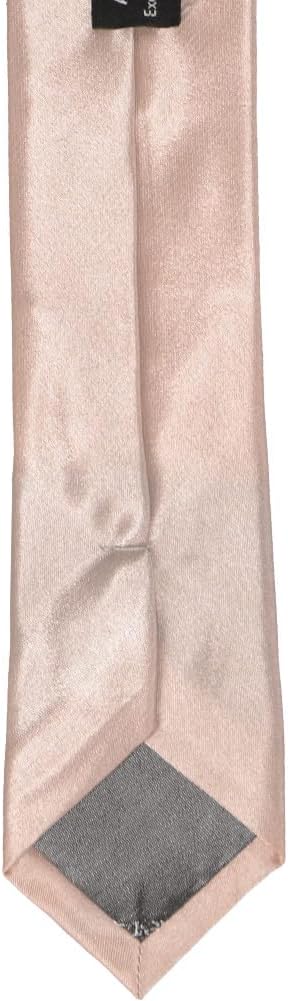 tiemart Skinny Solid Color Necktie, 2" Width...