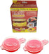 Microwave Egg Muffin Breakfast Sandwich Cooker For Make Egg in 1 Minute...