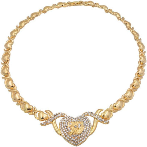 Giffor Luxury Native American Jewelry Party Earrings For Women 14K Gold Filled Necklace Set Bridesmaids Wedding Jewelry Sets New Year Gifts 2024...