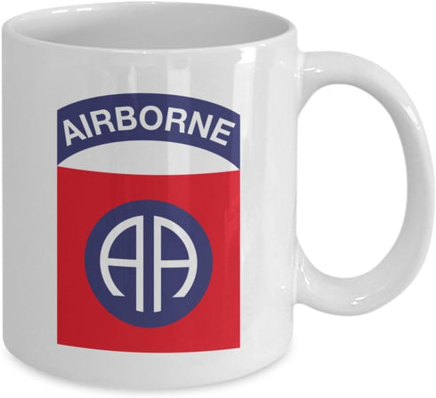 82nd Airborne Coffee Mug- Army Coffee Mug - Both Sides...