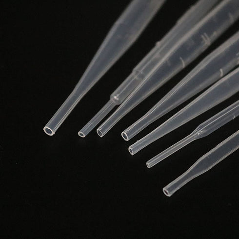 Yesallwas Plastic pippets Dropper 1ml 100Pcs, Large Pipette Dropper for Lab Measuring and distributing Liquid (1ml 100pcs)...