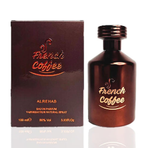 Al-Rehab French Coffee Eau de Parfum Spray for Unisex, 3.4 Ounce...