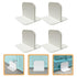 Vaguelly 4pcs Adhesive Furniture Anchors Anti Tip Playpen Stabilizer Playpen Accessories Home Supplies for Child Safety...