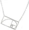 Golden Division Ratio Sterling Silver Choker Necklace...