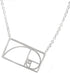 Golden Division Ratio Sterling Silver Choker Necklace...
