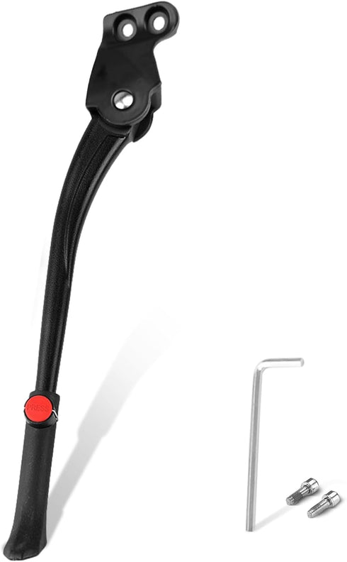 Bike Kickstand, 33-39cm Adjustable Aluminum Alloy Bicycle Stand for 24-29 inches Wheel Diameter Mountain Bike Road Bike...