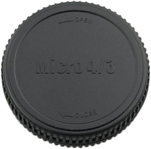 JJC L-R7 Body Cap and Rear Lens Cap for Olympus E-P1&Panasonic GF1 Replaces Olympus LR-2...