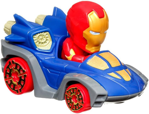 Hot Wheels RacerVerse Die-Cast Vehicle with Iron Man Driver 1:64 Scale...