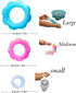Reusable Silicone Stretch Lids - Silicone Stretch Lids for Kitchen Food Storage – Durable,Reusable 6pcs Silicone Bowl Covers for Food Storage & Mi...