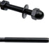 Antrader Black Cable Railing Kit Hand Swage Threaded Stud Tensioner for 1/8" Cable,12Pcs Set Deck Stair Cable Railing Hardware Tensioner T316 Stai...