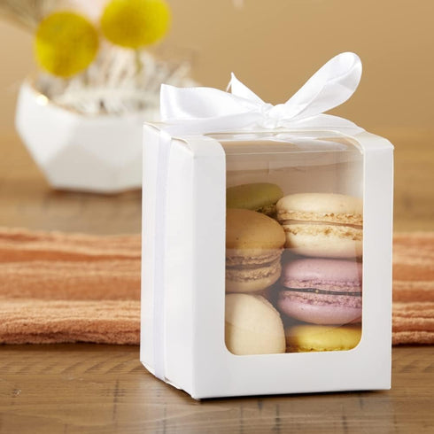 Kate Aspen Gift Boxes for Stemless Wine Glass, 9-Ounce, White, Set of 12...