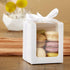 Kate Aspen Gift Boxes for Stemless Wine Glass, 9-Ounce, White, Set of 12...
