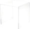 Plymor Clear Acrylic Square Display Riser, 7" H x 7" W x 7" D (1/8" thick)...