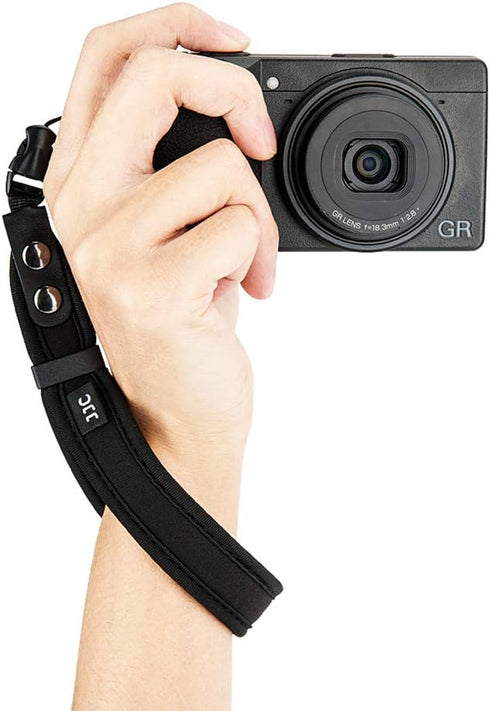 JJC Camera Wrist Strap, Soft Neoprene Hand Strap for Sony ZV-1 RX100 VI V IV III II VA Nikon Z30 Ricoh GR IIIx GR III GR II Canon EOS R100 G7X Mar...