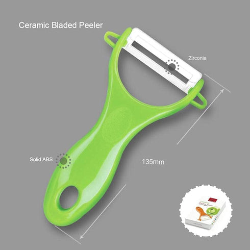 COLIBROX Peelers Grate and Julienne - Fruit and Vegetable Peeler Set Quickly Peels Apple, Potato, Corn, Ginger, Citrus, Avocado, Mango and More...