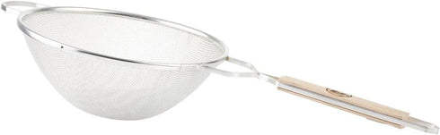 Tablecraft 10-1/4" Tinned Medium Mesh Strainer...