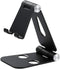 cocopar Monitor Stand Adjustable Desk Mobile Phone Holder Fully Foldable Aluminum Compatible for Smartphone Portable Monitor iPad iPhone 12 Pro Mi...