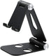 cocopar Monitor Stand Adjustable Desk Mobile Phone Holder Fully Foldable Aluminum Compatible for Smartphone Portable Monitor iPad iPhone 12 Pro Mi...