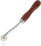 LUNARM 1 PCS Tracing Wheel Sewing Tool - Professional Stitch Marking Spacer, 4mm Leather Needle Point Tracing Wheel with Wooden Handle for Arts an...