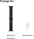 LDFAS Compatible for Apple Watch Band 45mm 44mm 42mm, Sport Stainless Steel Metal Strap with Safety Buckle for iWatch Bands Compatible for Apple W...