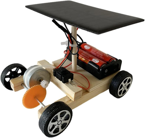 Solar Car Model Kits to Build, Science Experiment Kit for Applicable to Youth Age, Robotic Stem Project Build,Educational DIY STEM Set...