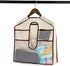 Hanger Diversion Safe, Hanging Closet Safe with Dual-Sided Pocket, Fits Under Hanging Clothes to Hide Guns Money Stash Jewelry Documents Valuables...