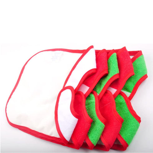 Christmas Baby Bibs 4pcs, First Xmas Baby Gift, for Babies Newborns and Toddler...