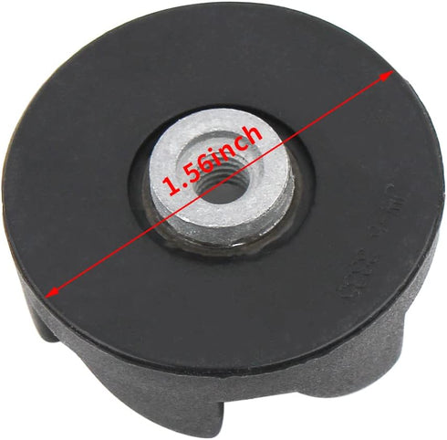 Anbige Replacement Parts 2 Blade Rubber Gears and 2 Motor Base Top Gears,Compatible with Nutribullet 600W 900W Blender Juicers...