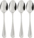 Oneida Satin Sand Dune Everyday Flatware Teaspoons, Set of 4...