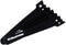 Monoprice Hook & Loop Fastening Cable Ties 6inch, 100pcs/Pack - Black...