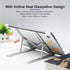 Laptop Stand, Laptop Riser, Computer Stand for Laptop, Aluminum Foldable Laptop Stand for Desk, Compatible with Dell, HP, MacBook, Lenovo and More...