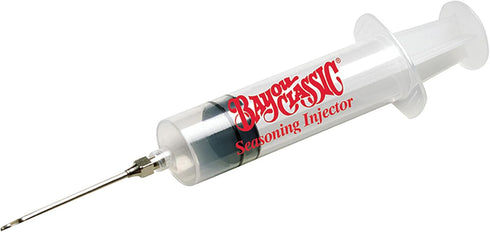 Bayou Classic 5030 2-oz Seasoning Injector Includes Stainless Steel Needle Perfect Way to Marinate Poultry Beef Pork and Wild Game...