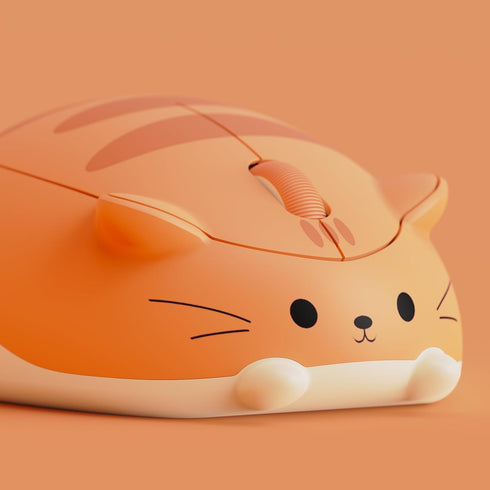 Akko Cat Theme Wireless Gaming Mouse, 2.4G GHz with a USB Receiver, Cute Optical Cordless Cartoon Mice for Computer/Laptop/Desktop/PC, Compatible ...