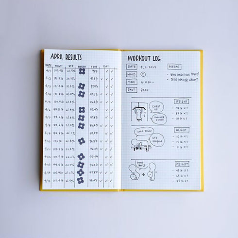 KOKUYO ME Field Notebook, 3mm Grid Memo Book, 6.3" x 3.6" White Field Notes Pocket Journal, Japan Imported (KME-FNY1W)...