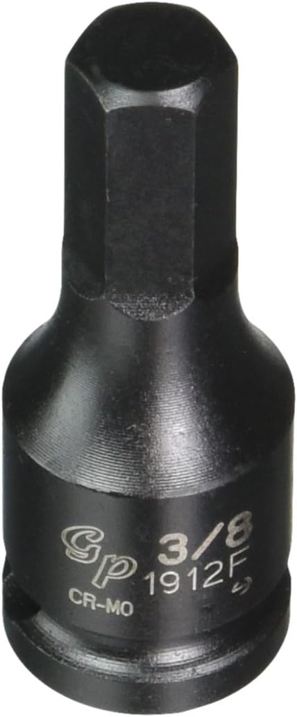 Grey Pneumatic (1912F) 3/8" Drive x 3/8" Hex Driver Socket...