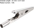 uxcell 20pcs 10A Heavy-Duty Alligator Clips,Battery Crocodile Electrical Test Clamps,Battery Charger Clamp,Silver Tone...