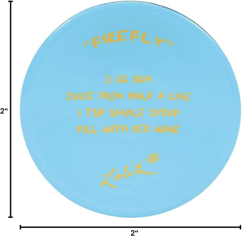 Enesco 6008340 Designs by Lolita Firefly Hand-Painted Artisan Wine Glass, 15 Ounce, Multicolor...