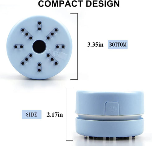 BLOCE Diamond Tools, Desk Accessories Vacuum Cleaner Mini, Hand-Held Vacuum Cleaner (Blue)...
