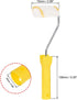 uxcell 6xPaint Roller Brush 3 Inch 76mm for Household Wall Painting Treatment with 1 Plastic Handle...