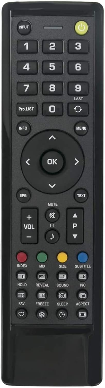 Beyution Universal Remote Control Fit for Hannspree TV HSG1051 HSG1066 HSG1067 HSG1074 HSG1075 HSG1076 HSG1101 HSG1113 HSG1114 HSG1116 HSG1117 HSG...