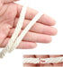 164ft Natural Cotton Rope Cord 1/4 inch Thick for Making Rope Wrapped Jars, Vase, Rope Bucket, Lamp, Coaster, DIY Rope Craft Project...