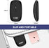 COO LED Slim Mouse with 3 Adjustable DPI, Dual Mode(Bluetooth 5.1 and 2.4G Wireless) for iPad OS 13, MacBook, Laptop, Mac OS 10.10...