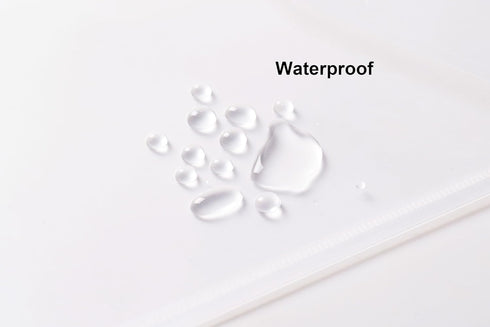 8.5 x 11 Vertical Clear Letter Sized Plastic Envelopes Document File Storage Holder 20 Pack Hook Loop Closure...