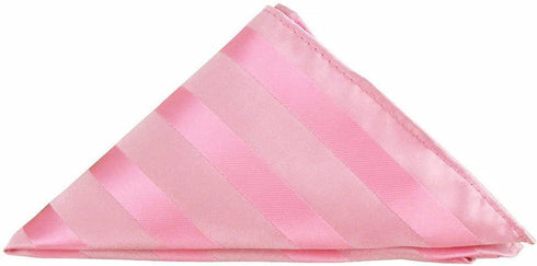Jacob Alexander Stripe Tonal Pocket Square Handkerchief Hanky...