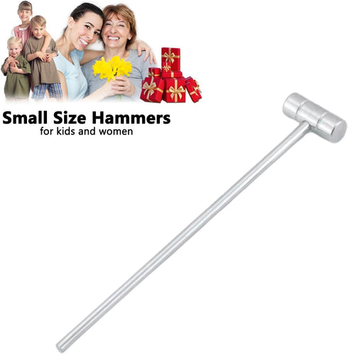 Small Crafting Hammer, Lightweight Hammer Tool for Toy Building Projects, Ring, Jewelry, Watch Band, Leather, Light Hammer Mallet for Women and Ch...