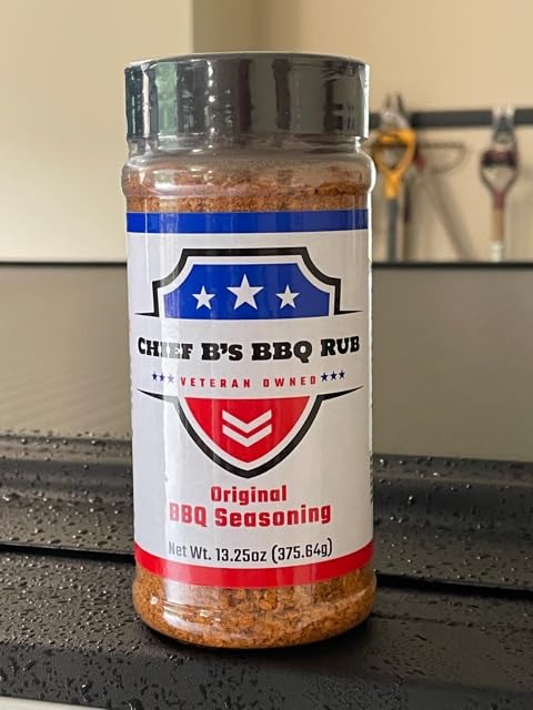 Chief B's BBQ Rub Seasoning Original 13.25 oz bottle...
