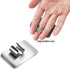 8 Pieces Finger Guards for Cutting, Stainless Steel Knife Cutting Finger Protectors Adjustable Safe Slice Hand Guard Protect Fingers for Food Chop...