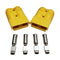 175 Amp Connecteur 600 V Plug Battery Connector 175A Battery Power Connector (Yellow, 1/0AWG)...