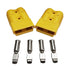 175 Amp Connecteur 600 V Plug Battery Connector 175A Battery Power Connector (Yellow, 1/0AWG)...